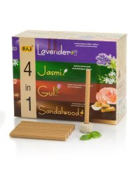 KADZIDEŁKA zapachowe RAJ Dhoop - 4in1 